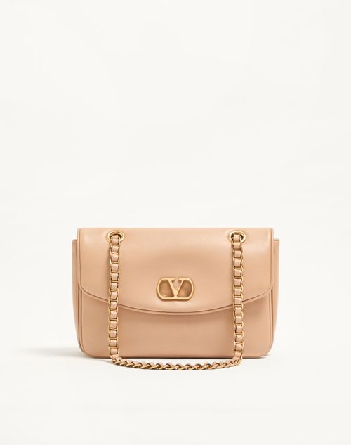 Valentino Garavani - Valentino Garavani Djuna Medium Chain Bag In Nappa Leather - Pink - Woman - Shoulder Bags