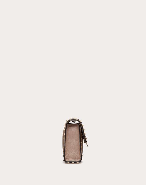 Valentino Poudre Grainy Leather VRING Chain Crossbody Bag