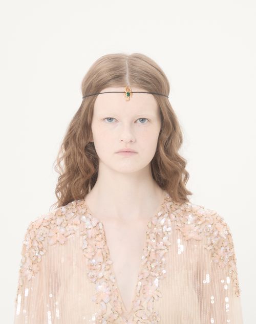 Valentino - Abito Corto In Tulle Illusione Ricamato - Rosa - Donna - Shelf - Wrtw Holday Ss26