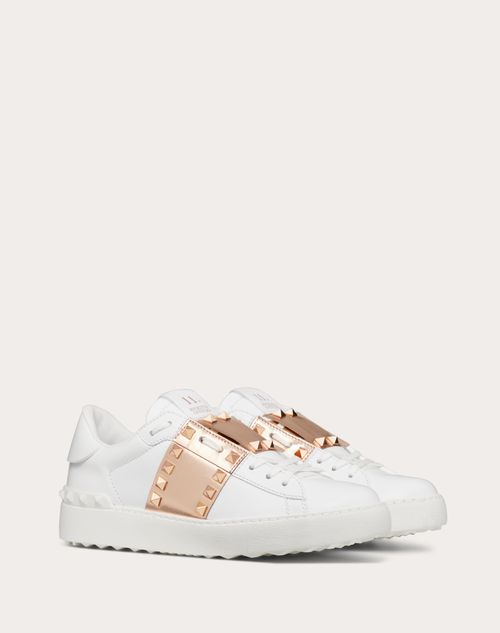 calfskin rockstud sneaker
