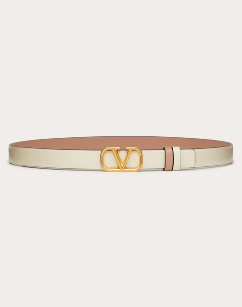 Valentino Garavani VLogo Signature reversible belt - Pink
