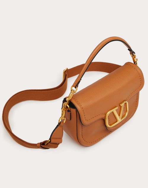 Valentino Garavani Alltime Grainy Calfskin Shoulder Bag for Woman