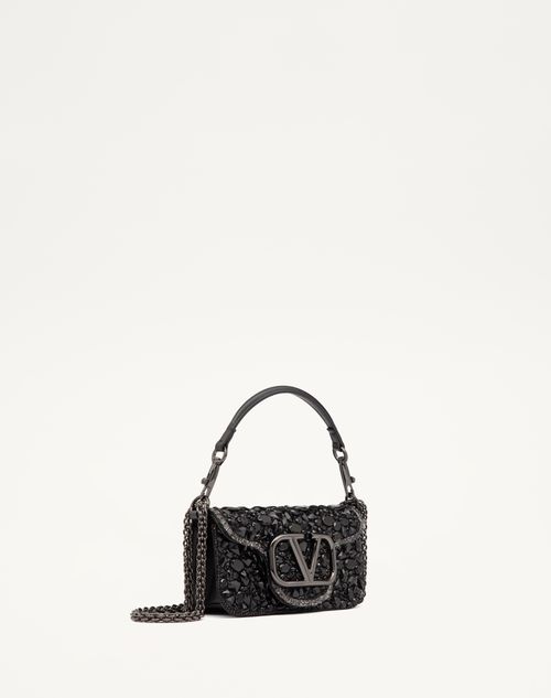 Small Valentino Garavani Locò Shoulder Bag With Crystals for Small Valentino Garavani Locò Shoulder Bag With Crystals for