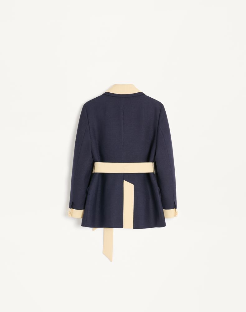 Valentino Caban Woman Provence Blue/Birch 36