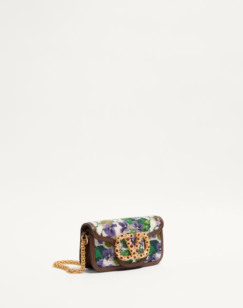 Valentino Garavani Locò Small Shoulder Bag Embroidered With