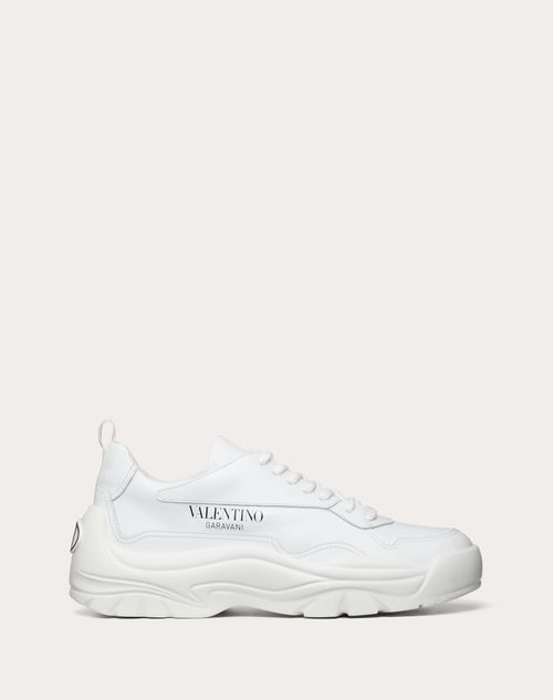 Valentino Garavani - Sneakers Gumboy Aus Kalbsleder - Weiß/weiß - Frau - Sneaker