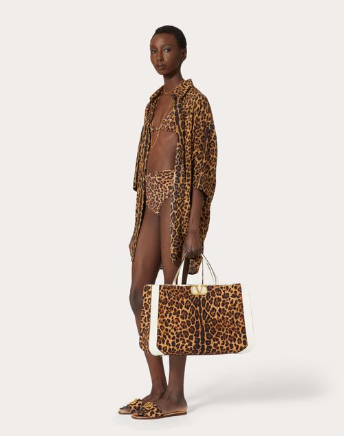 Valentino - Animalier Lycra Bikini - Animal Print - Woman - Ready To Wear