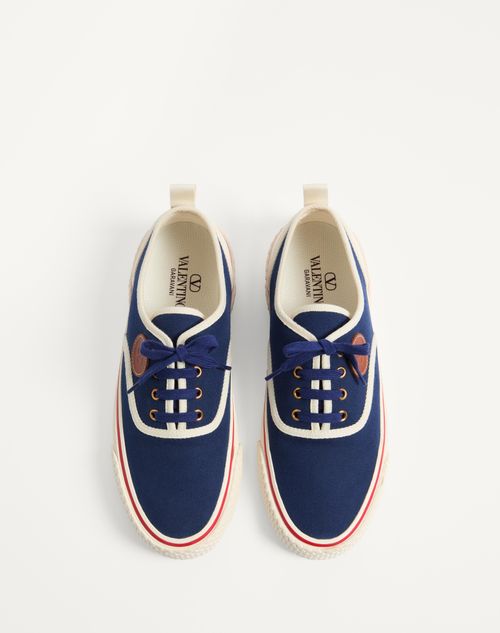  - Indigo/ivory/cuir