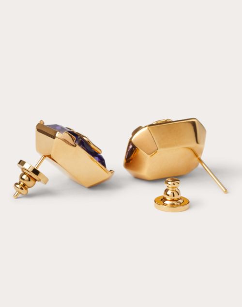 VLOGO Embellished Earrings in Gold - Valentino