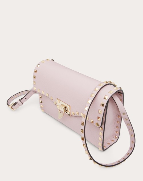 Valentino Garavani mini Rockstud leather crossbody bag - Pink