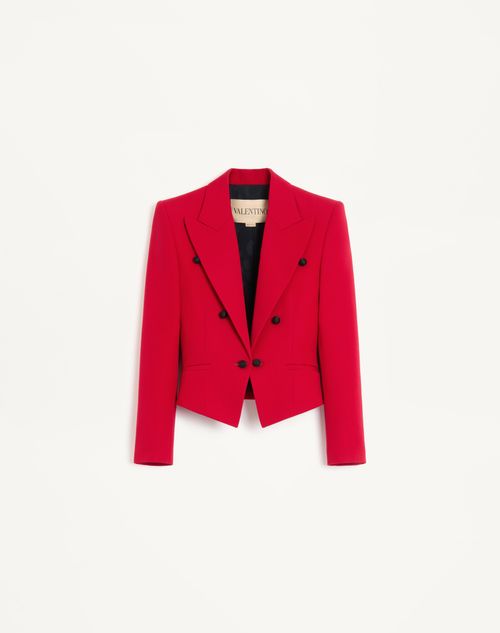 Valentino - Virgin Wool Jacket - Paris - Woman - Jackets And Blazers
