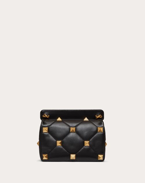 Bolso de hombro valentino acolchado outlet en negro con asa de cadena