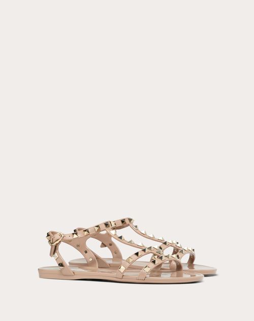 Valentino rockstud outlet sandals jelly