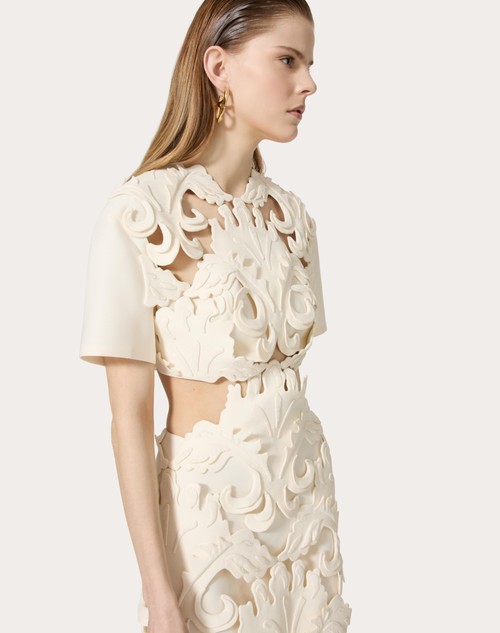 Valentino Crepe Couture Short Dress