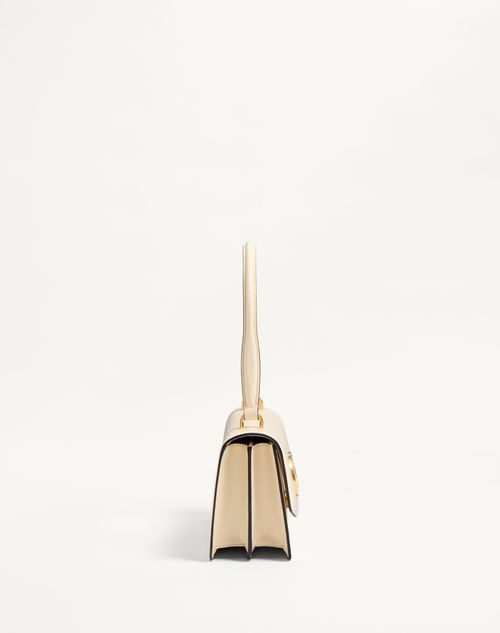 Valentino Garavani Vain Bag With Handle In Shiny Calfskin Valentino Garavani Vain Bag With Handle In Shiny Calfskin