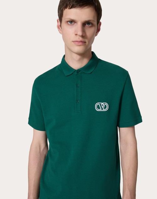 Lacoste Retro Logo Cotton-Piqué Polo Shirt