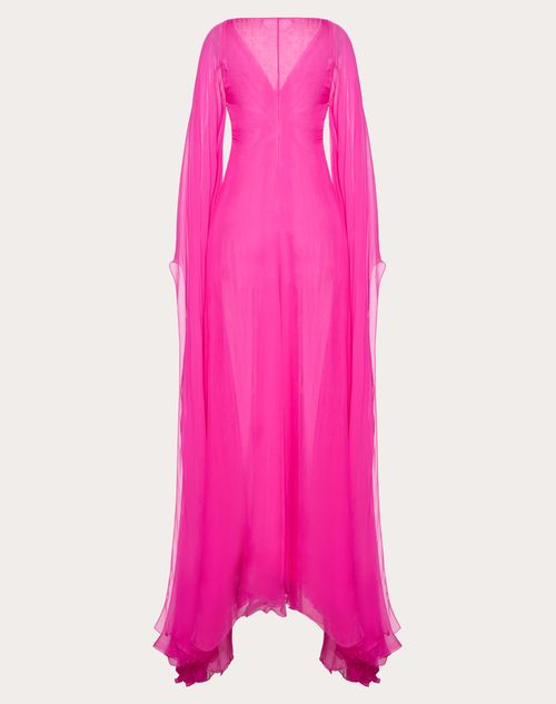 Valentino - Chiffon Gown - Pink Pp - Woman - Gowns