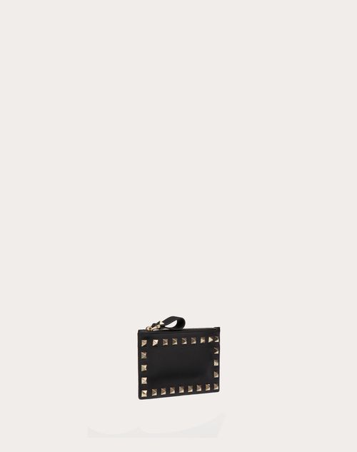 Valentino Garavani Rockstud Coin Purse - Black