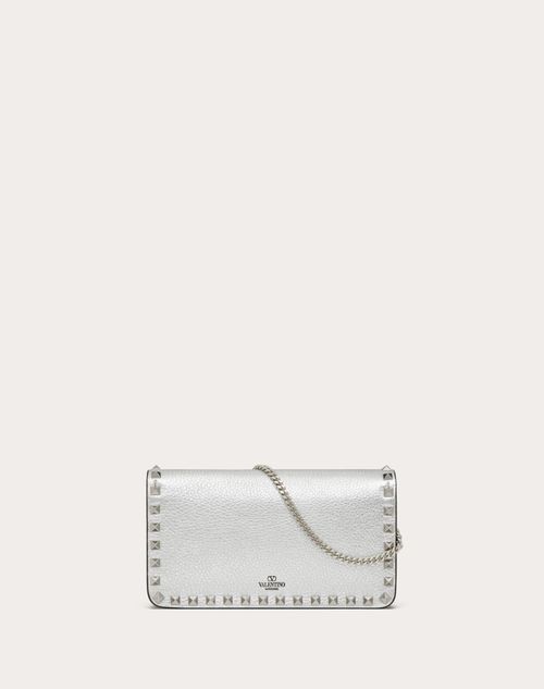 Valentino clutch bag silver sale