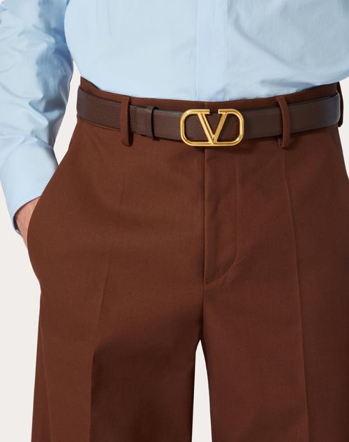 Valentino Garavani Belt VLOGO calfskin online shopping 