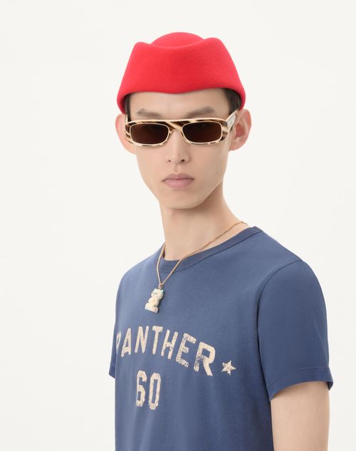Valentino Garavani - Vlogo Signature Merino Wool Hat - Red - Man - Hats And Gloves