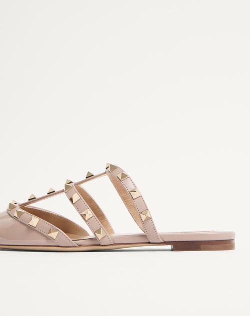 美品　ヴァレンティノ　VALENTINO　ロックスタッズエナメル　35.5 ロックスタッズ エナメル ミュール for ウィメンズ インチ