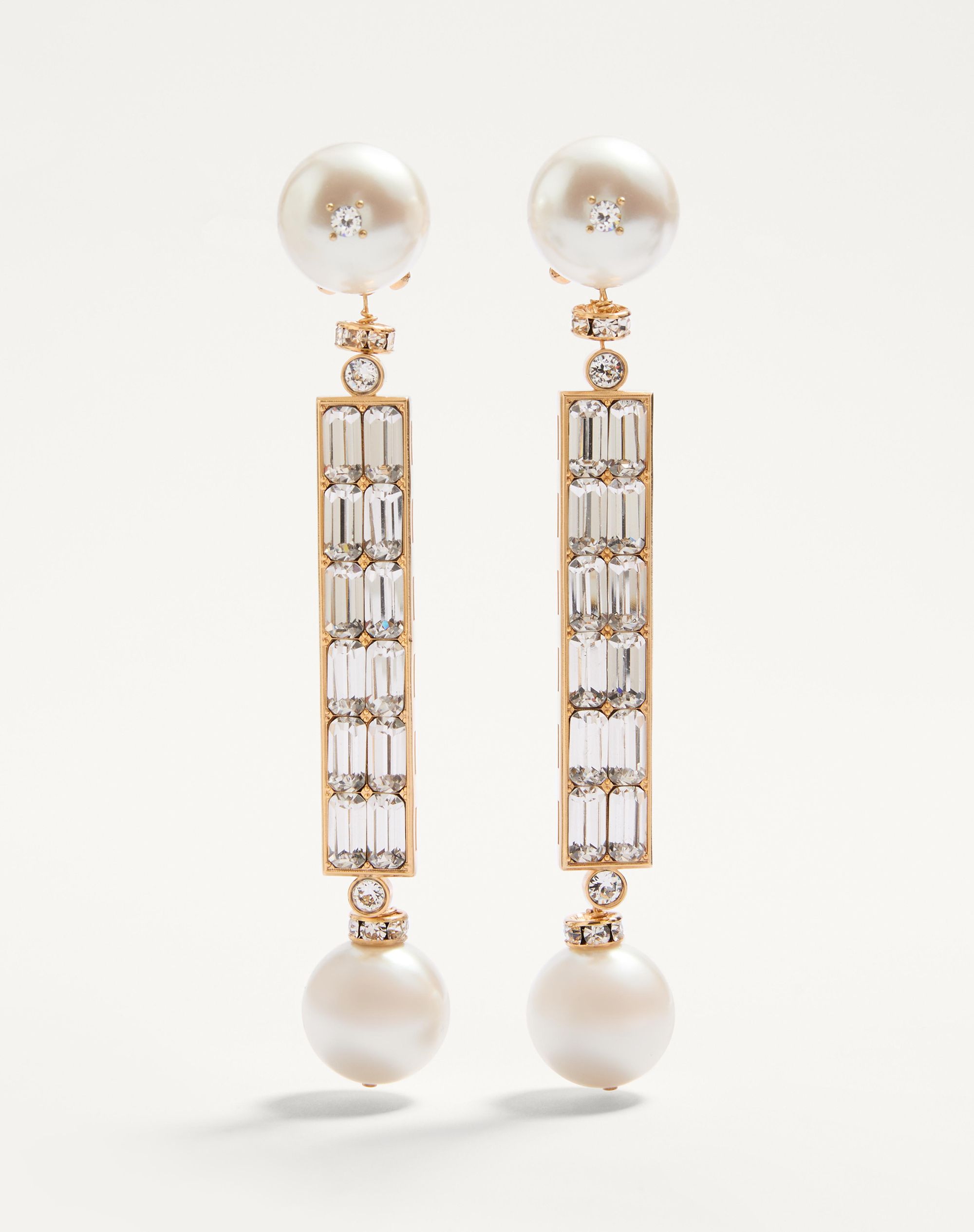 VALENTINO直営店 サンフィン・ピアス San-Fin-Metal-Earrings-With-