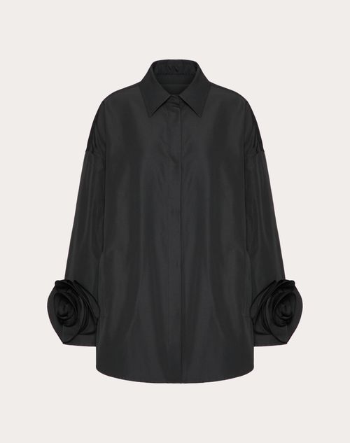 Valentino - Micro Faille Jacket - Black - Woman - Ready To Wear