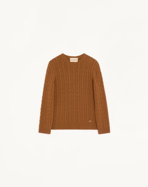 Valentino - Cashmere Jumper - Tan - Woman - Knitwear