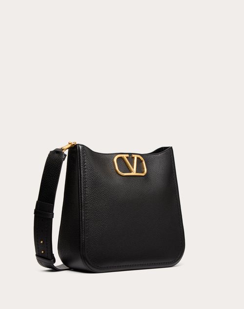 Valentino Garavani Alltime Hobo Bag In Grainy Calfskin for Woman in ...