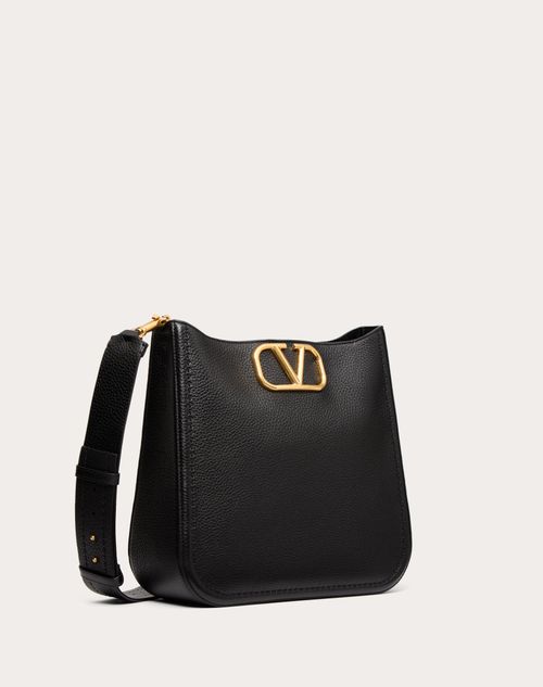 Valentino Garavani Alltime Hobo Bag In Grainy Calfskin for Valentino Garavani Alltime Hobo Bag In Grainy Calfskin for