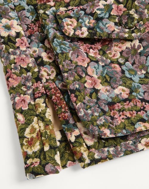 Valentino - Valentino Gobelin-weste Mit Après L'hiver Jacquard-muster - Multicolor - Mann - Jacken Und Winterjacken