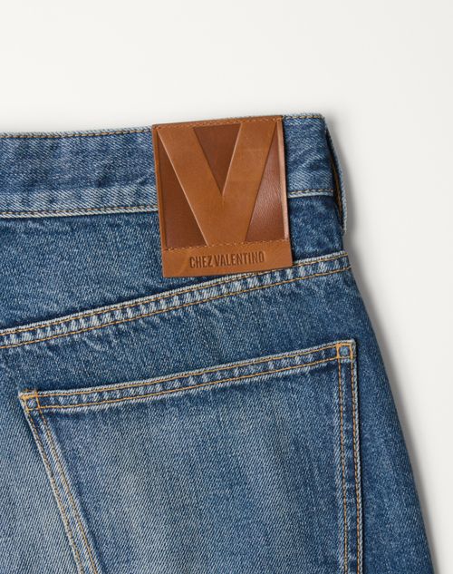 Valentino - Valentino Denim Pants - Denim - Man - Ready To Wear