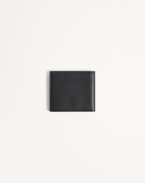 Valentino Garavani - Portemonnaie Vlogo Signature - Schwarz - Mann - Accessoires