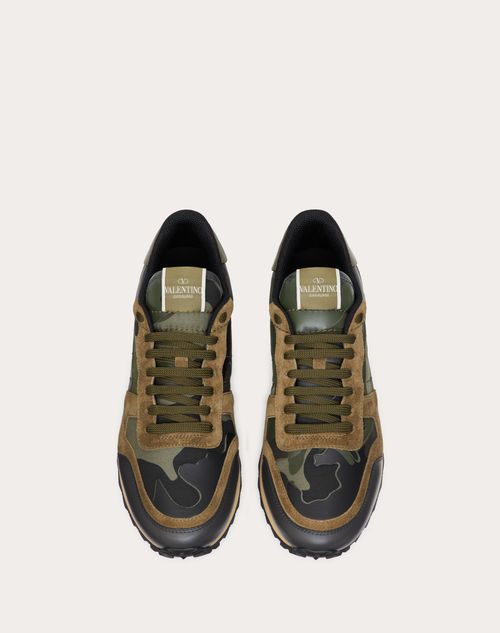 Valentino black hotsell camo sneakers