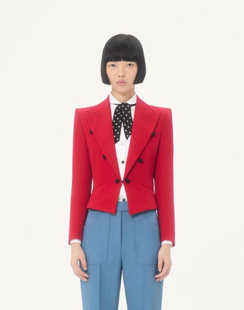 Valentino - Virgin Wool Jacket - Paris - Woman - Jackets And Blazers