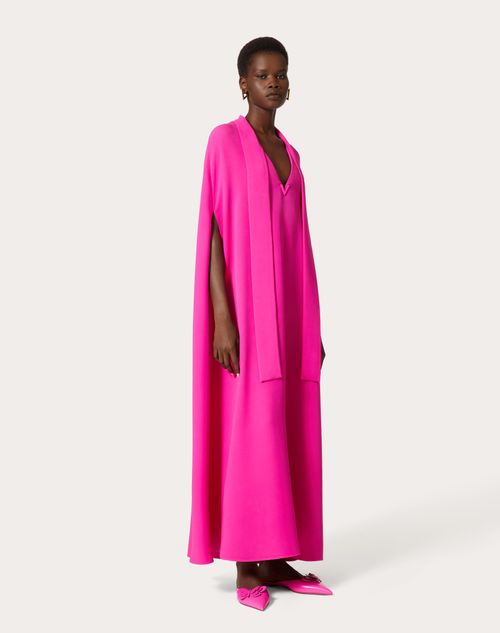 Valentino - Abito Midi In Cady Couture - Pink Pp - Donna - Promozioni Private Abbigliamento Donna