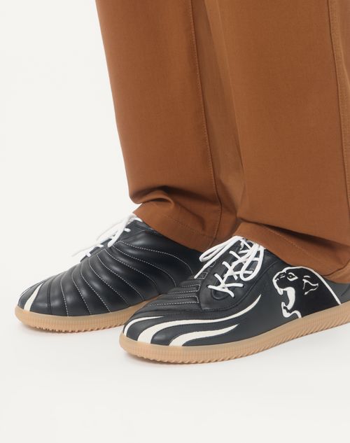 Valentino Garavani - Kicky Nappa Sneaker - Black - Man - Shoes