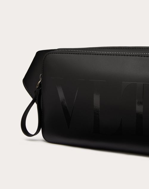 Vltn レザー ベルトバッグ for メンズ インチ ブラック | Valentino JP