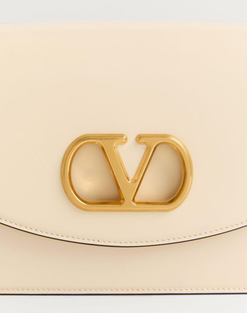 Valentino Garavani Vain Shoulder Bag In Shiny Calfskin for Valentino Garavani Vain Shoulder Bag In Shiny Calfskin for