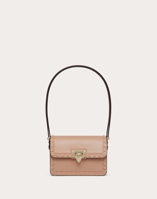 Valentino Garavani Small Logo Shoulder Bag in White