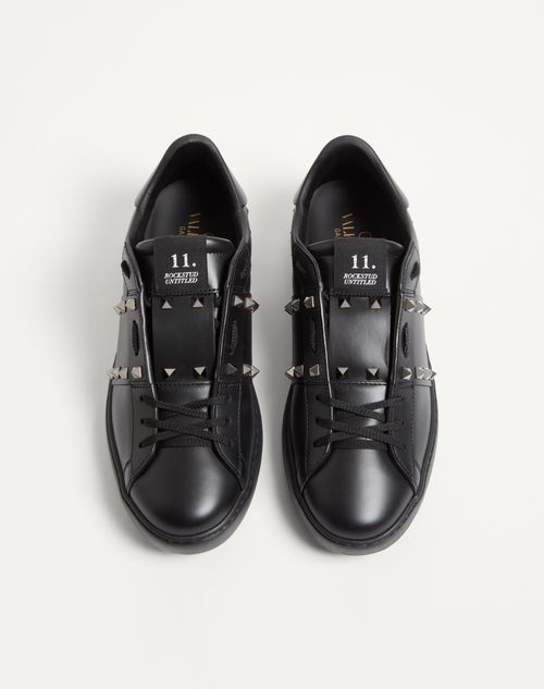 VALENTINO ブラックスタッツダッフルかコート 23AW NEW】VALENTINO_men / ロックスタッズ付きトレンチコート
