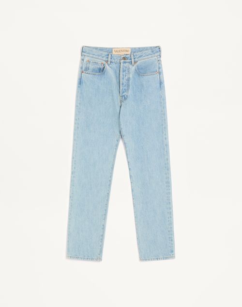 Valentino - Valentino Denim Trousers - Denim - Man - Denim