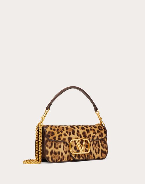 Loc Shoulder Bag In Pony Effect Animalier Calfskin for Woman in