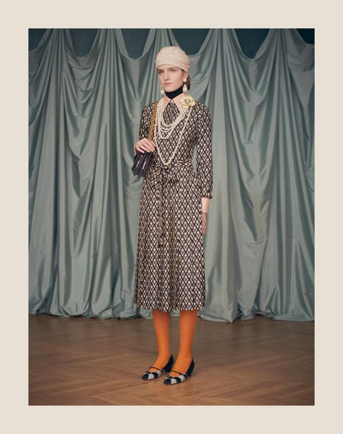 ボウワウ クリスタル モアレファブリック パンプス 45mm for  