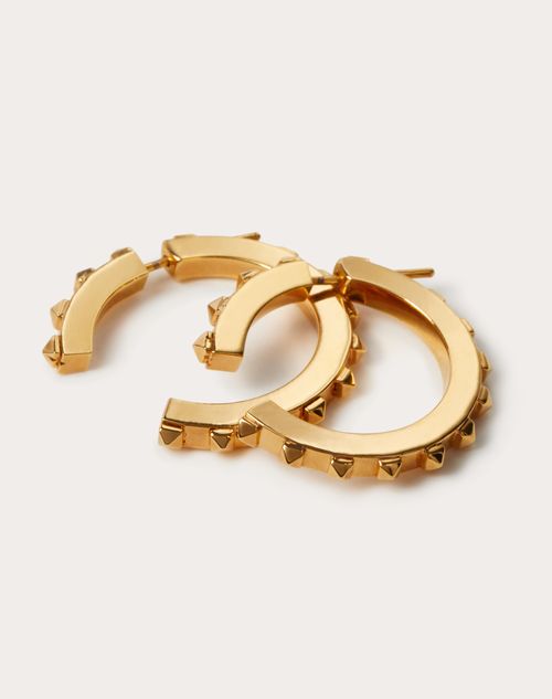 VALENTINO＞＞ロックスタッドフープピアス VALENTINO ヴァレンティノ ピアス 6W2J0G35MET レディース