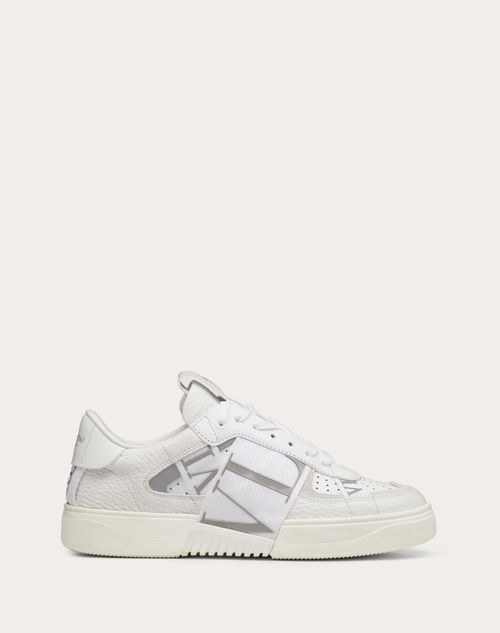 Sneaker Banded Calfskin Leather for Woman in White | Valentino US