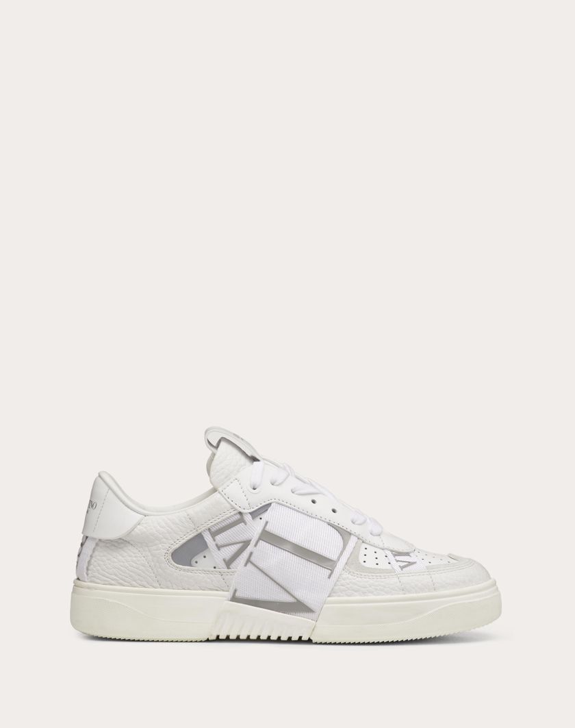 Valentino Handbags Sneaker Vl7n In Vitello E Nastri per Donna in Bianco | Valentino IT