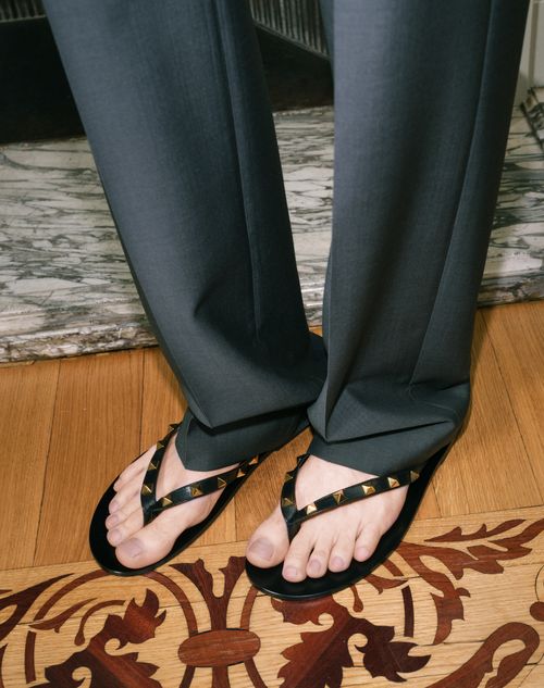 Valentino - Valentino Single-breasted Wool Jacket - Dark Grey - Man - Coats And Blazers