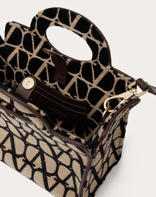 Le Troisième Mini Shopping Bag In Iconographe for Woman in | Valentino US